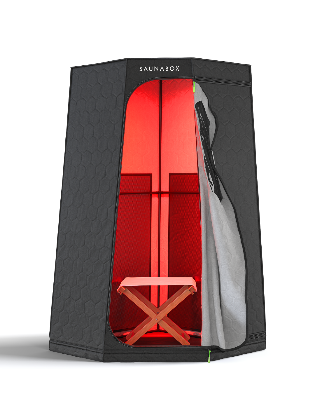 SaunaBox® Pulse PRO: Infrared Sauna with Red-light Therapy