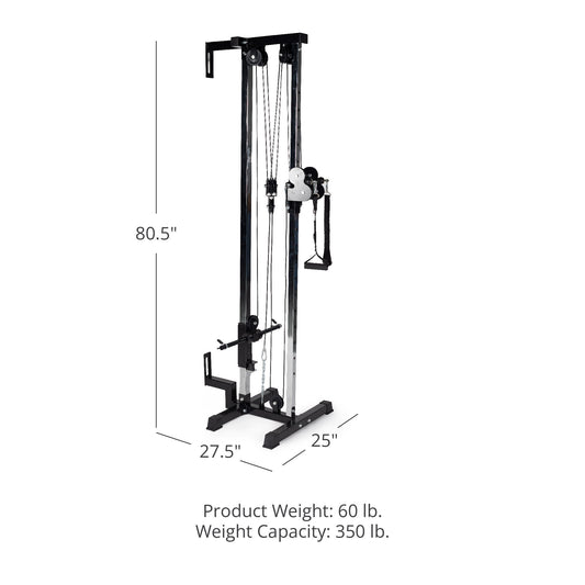 SCRATCH AND DENT - Wall Mounted Pulley Tower – Short – V3 - FINAL SALE view 2