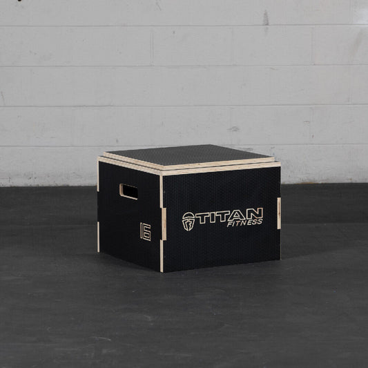 12" Stackable Wooden Plyo Box view 2
