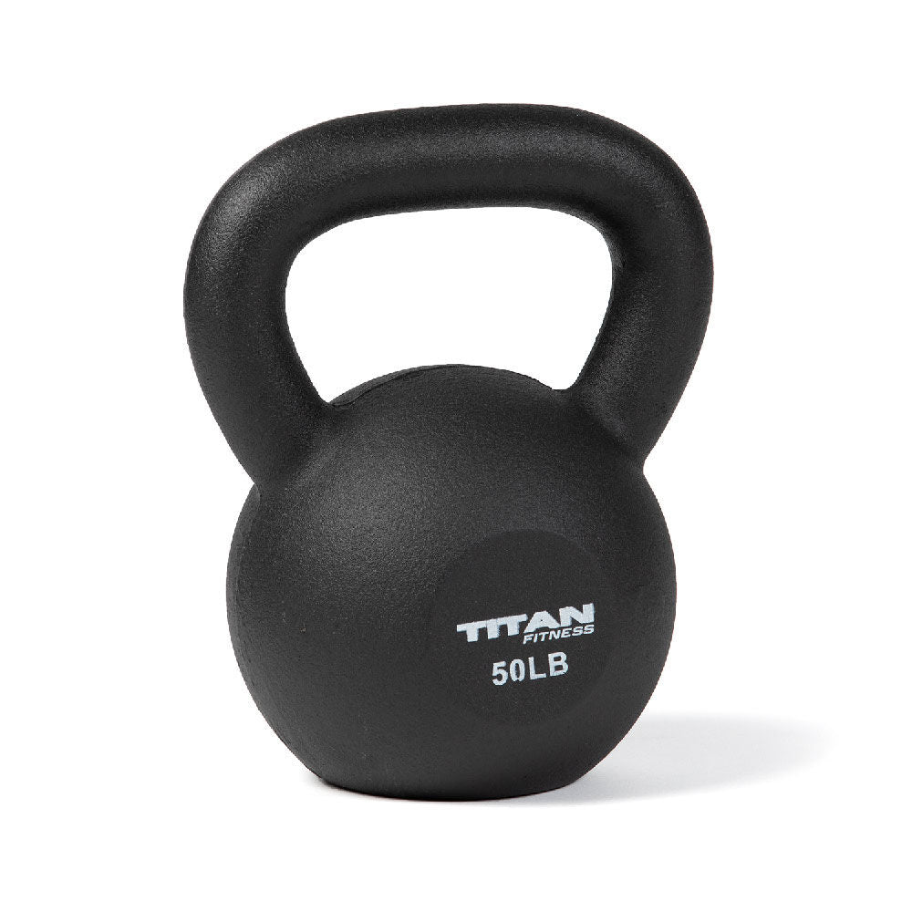 50 LB Cast Iron Kettlebell – Titan Fitness - Main Image