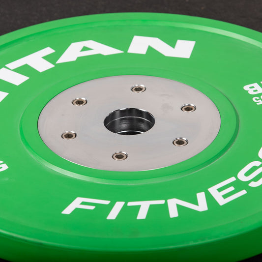 10 KG Pair Elite Color Olympic Bumper Plates view 2