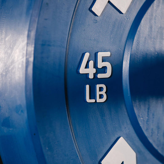 45 LB Single Economy Color Bumper Plate view 2