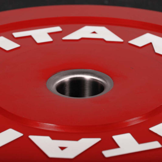 55 LB Single Economy Color Bumper Plate view 2
