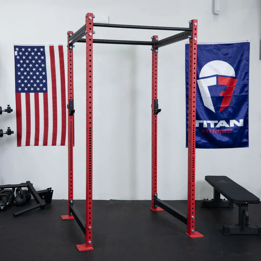 Red Squat Racks | Titan Fitness