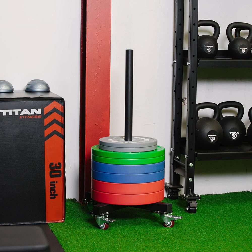 Weight Bumper Plate Storage Titan Fitness - Main Image