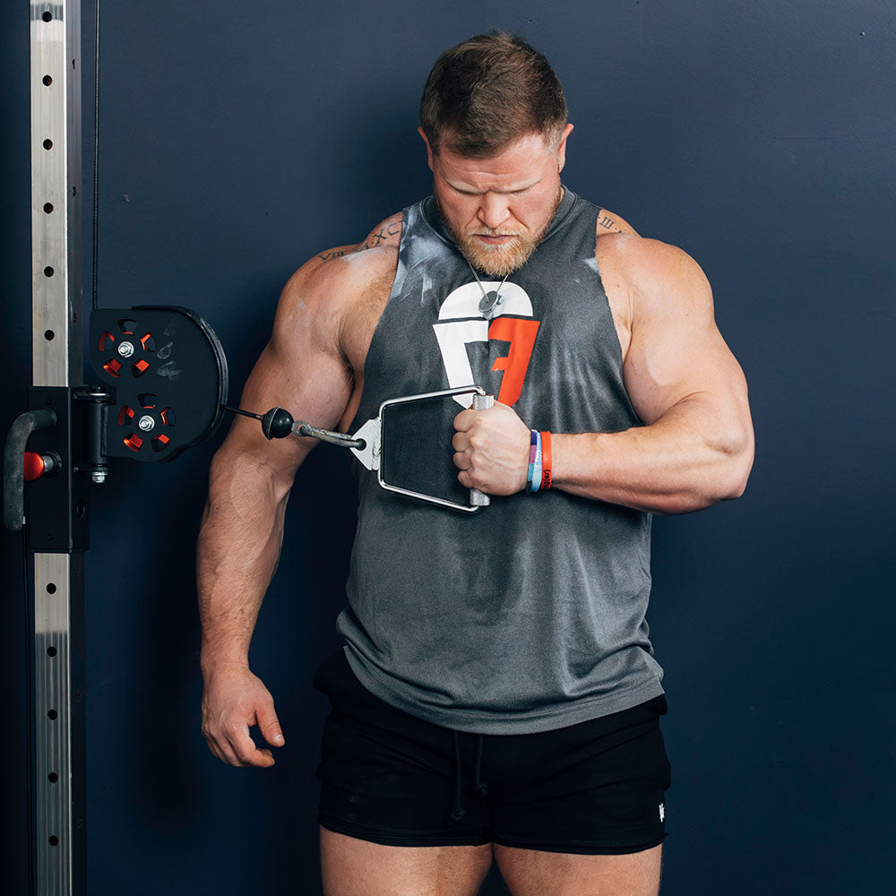 Titan Fitness Rotating D-Handle Cable Machine Attachment - Thumbnail 3