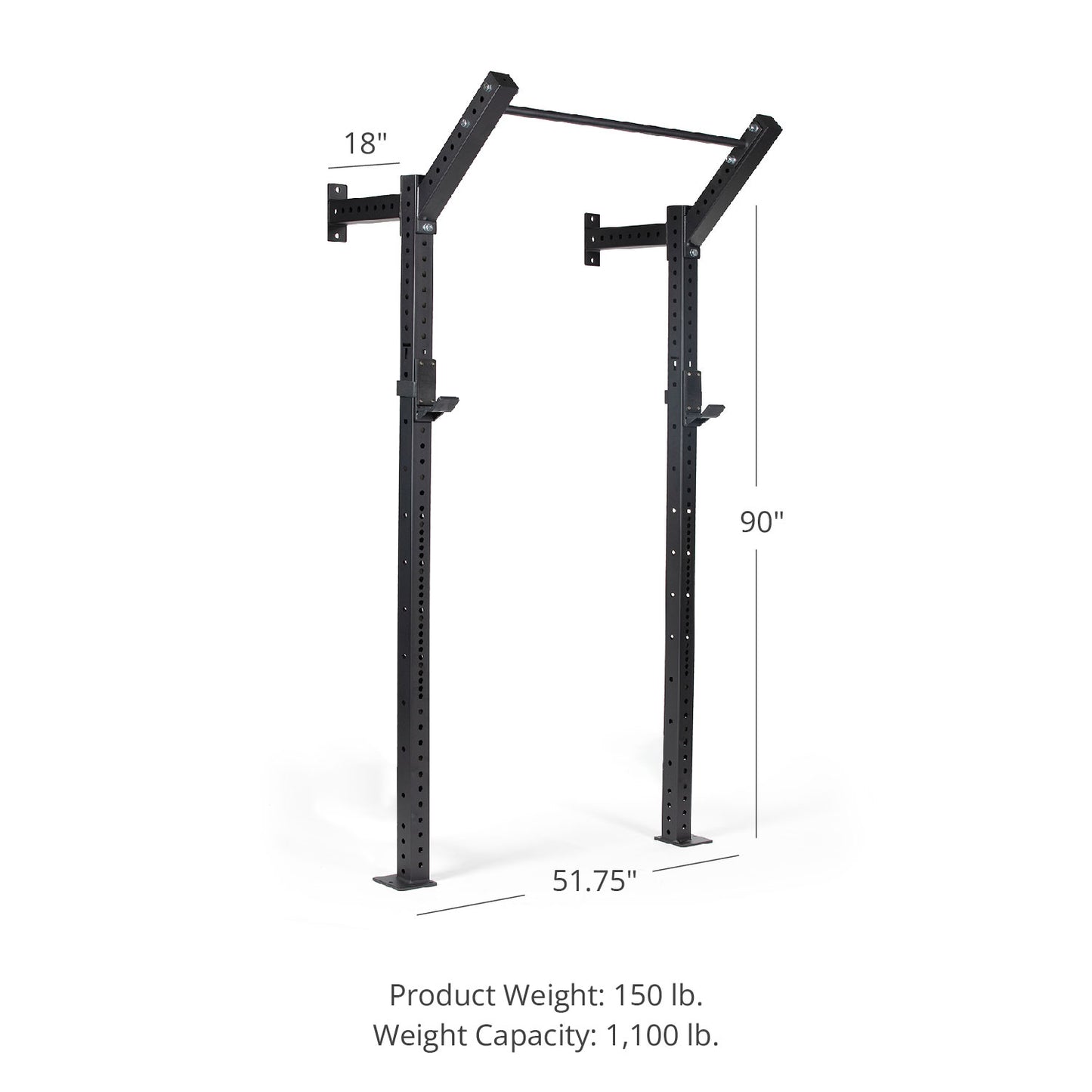 X-3 Series Space Saving Rack | 90" / 18" / No - view 18