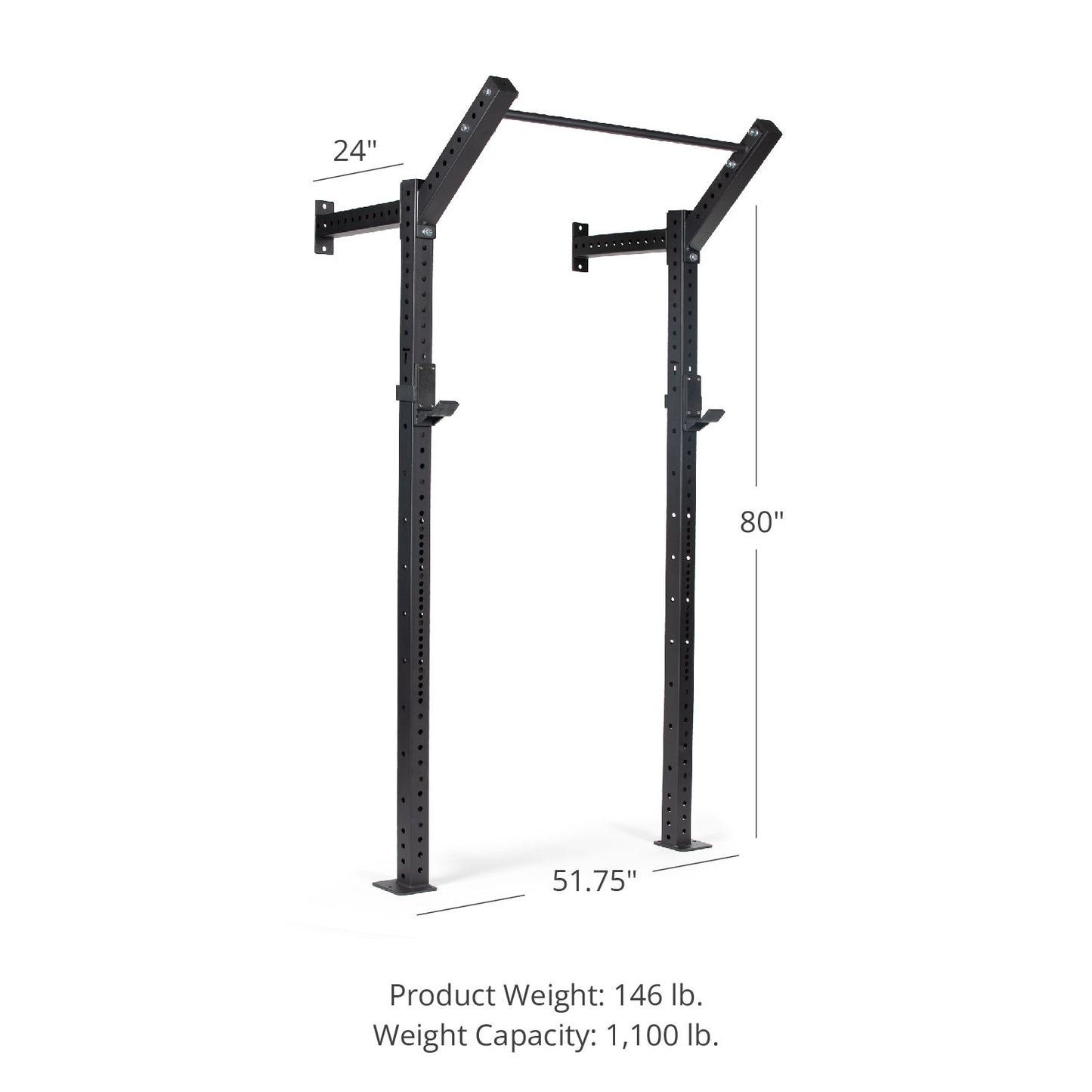 X-3 Series Space Saving Rack | 80" / 24" / No - view 54