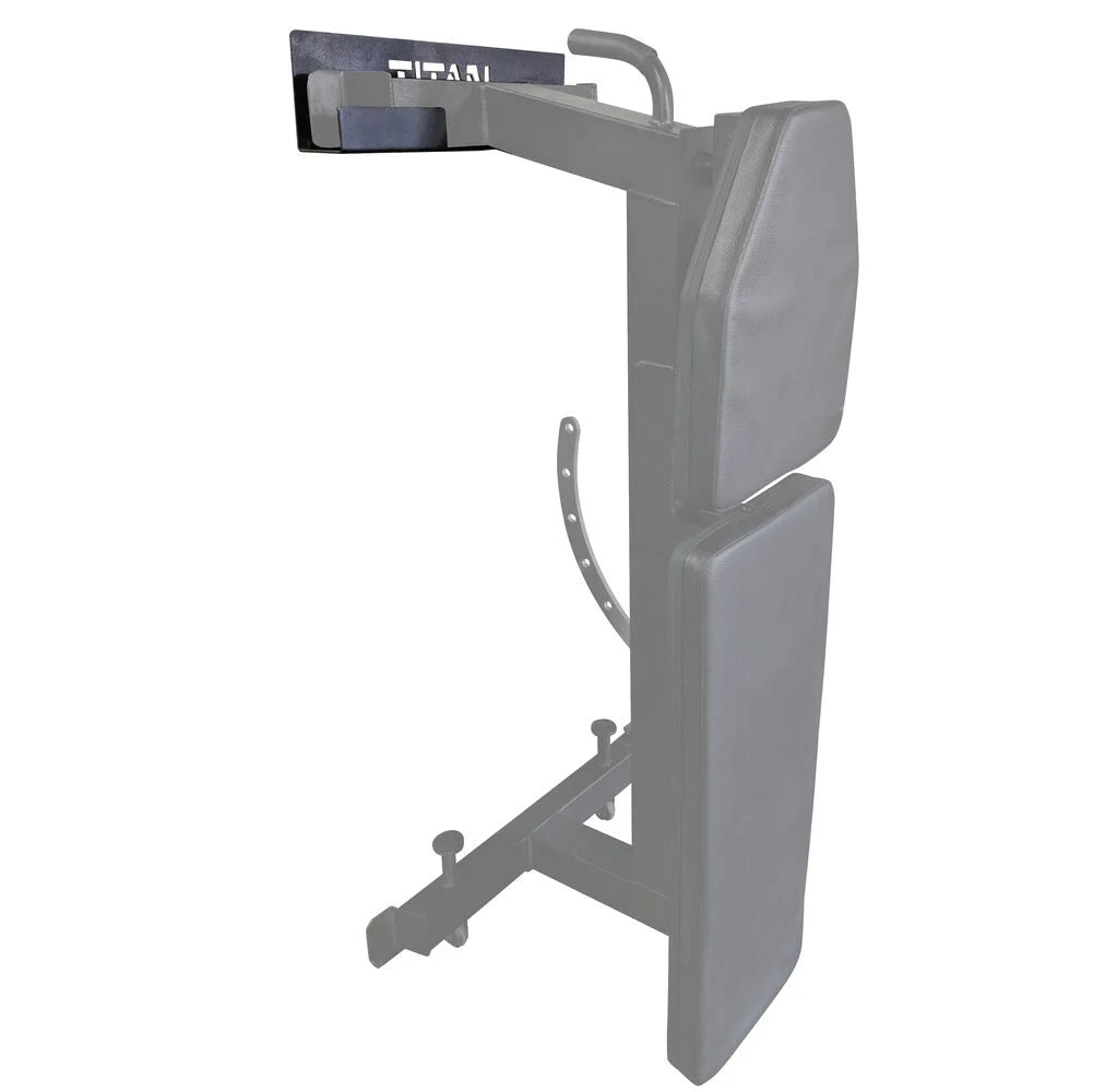Wall Mounted Bench Hanger - Holds the feet of Titan's Adjustable Flat to Incline Bench - view 2