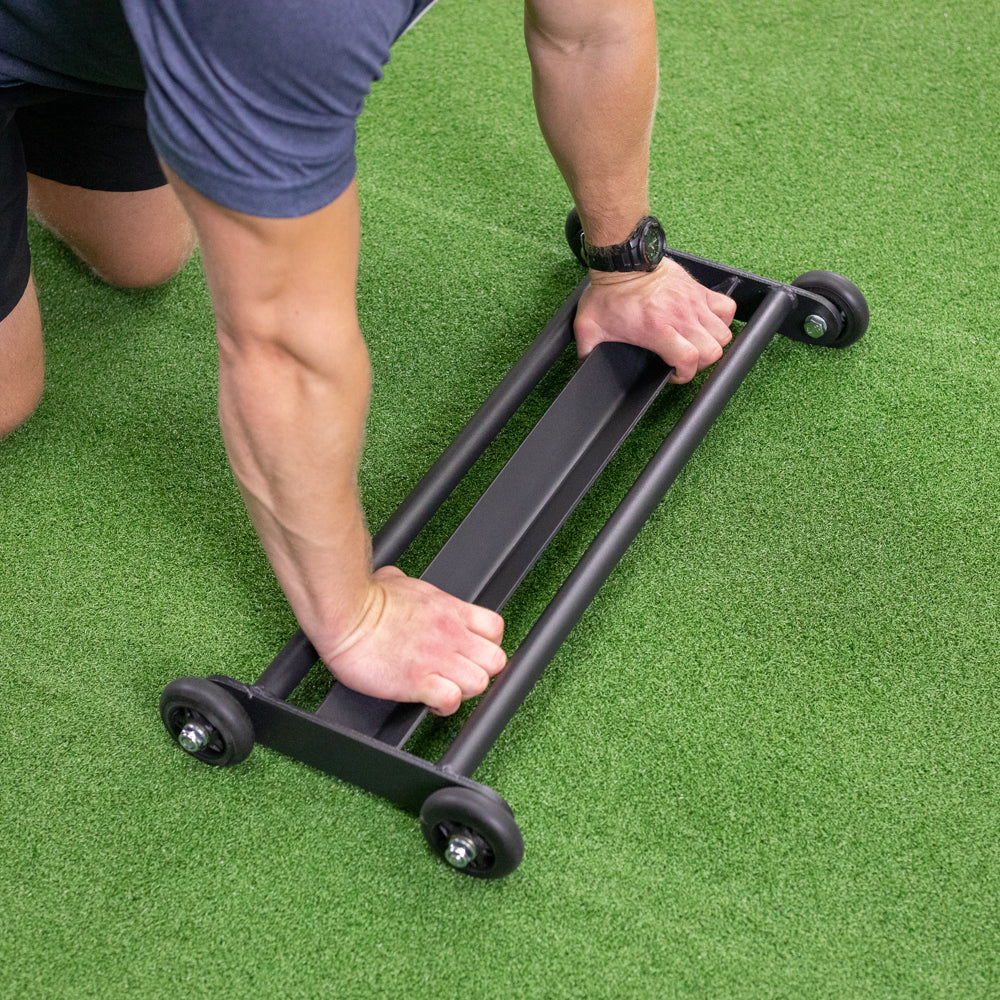 Glute Ham Glider - Perform hamstring curls, glute bridges, abdominal roll-outs, and much more - view 2
