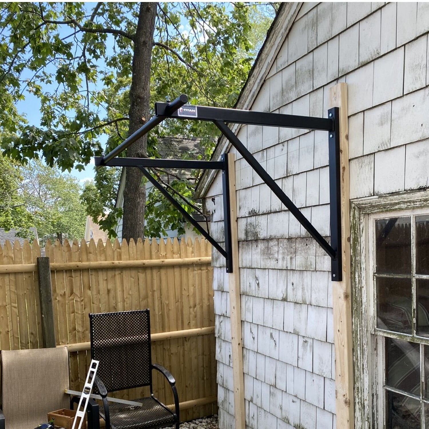Titan Fitness dip bar diy pull up bar wall mount - Main Image