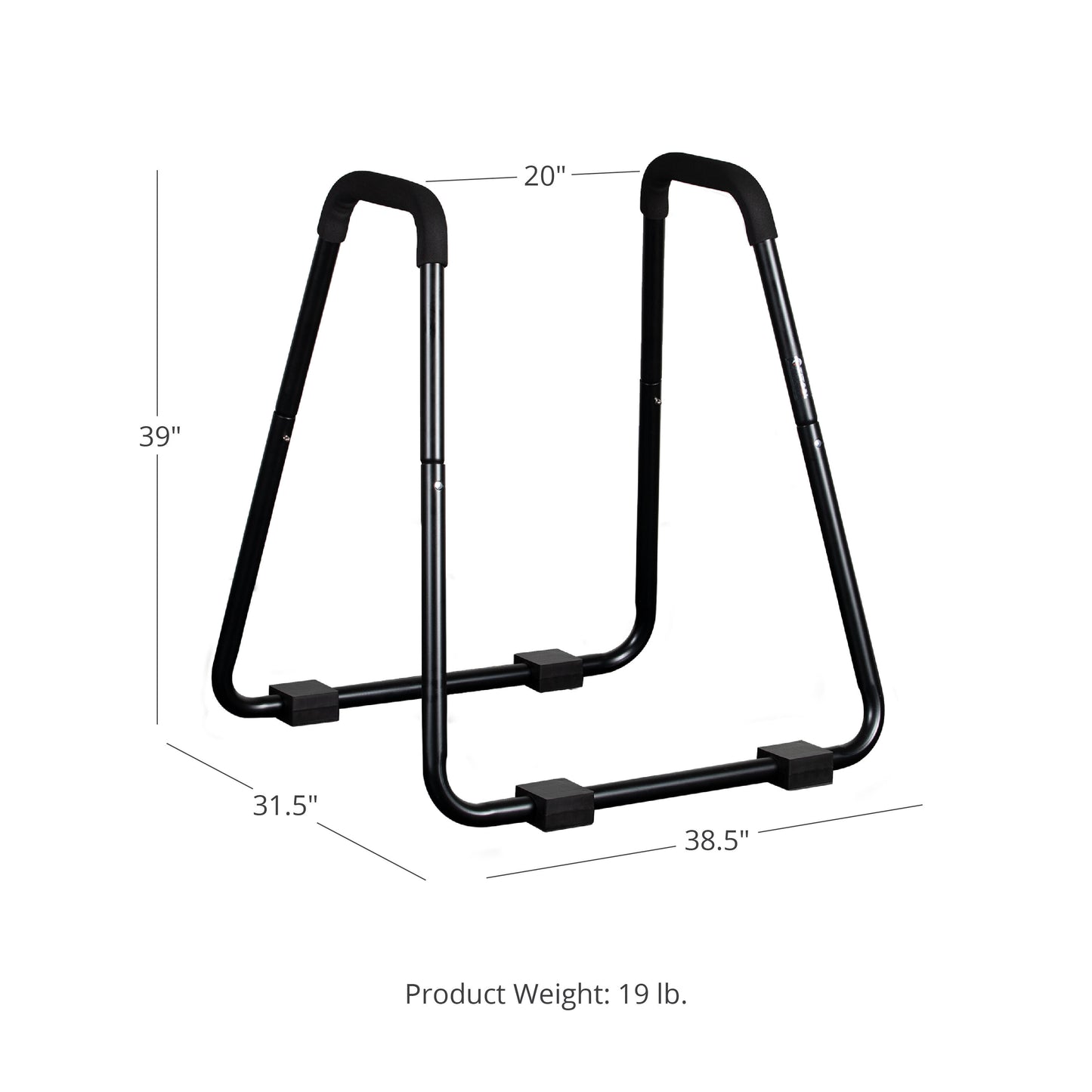 Scratch and Dent - HD Dip Station Stand Body Press w/ Solid Foam Grips - FINAL SALE - view 2