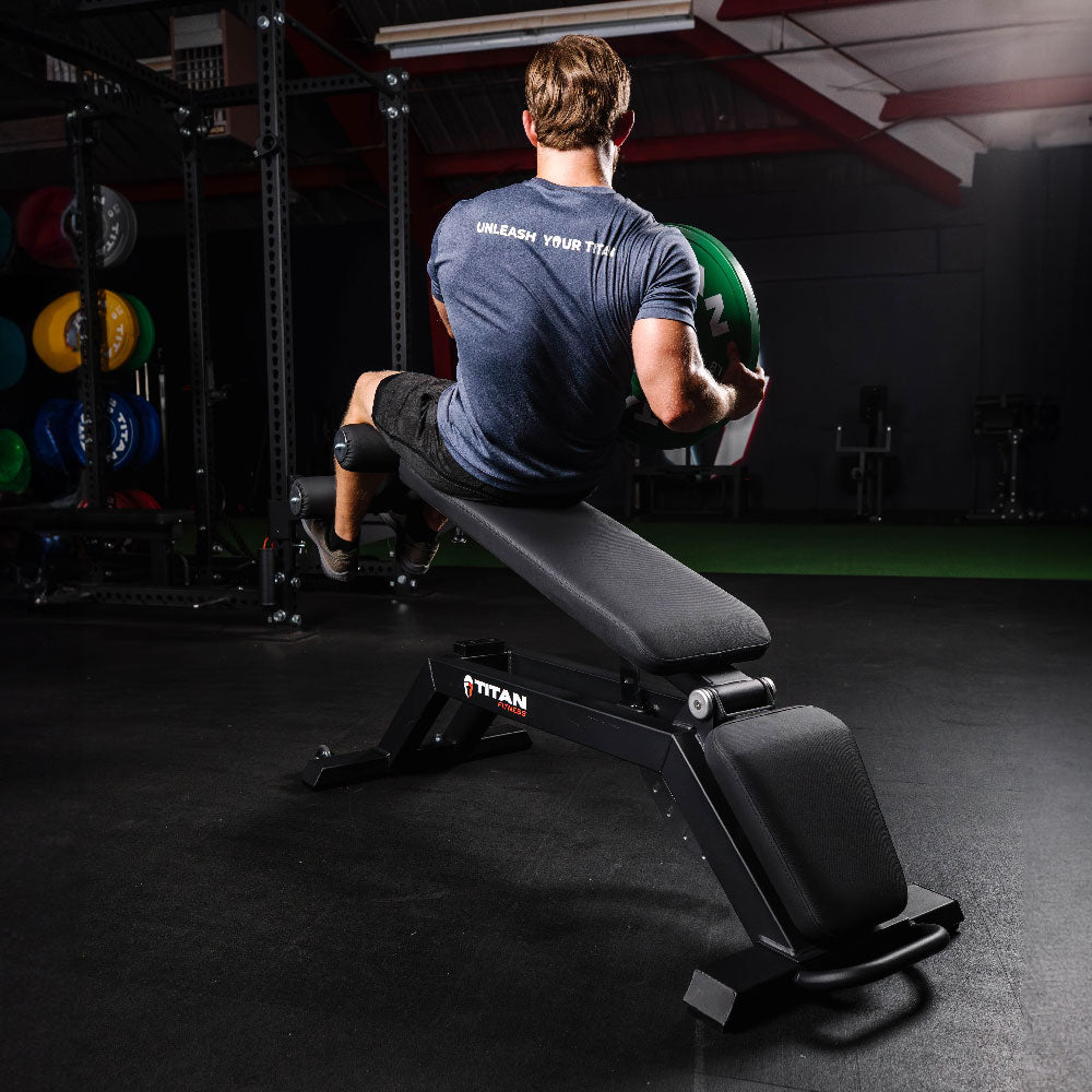 TITAN Series Adjustable FID Bench - Designed to handle up to 600 LB of weight - view 4