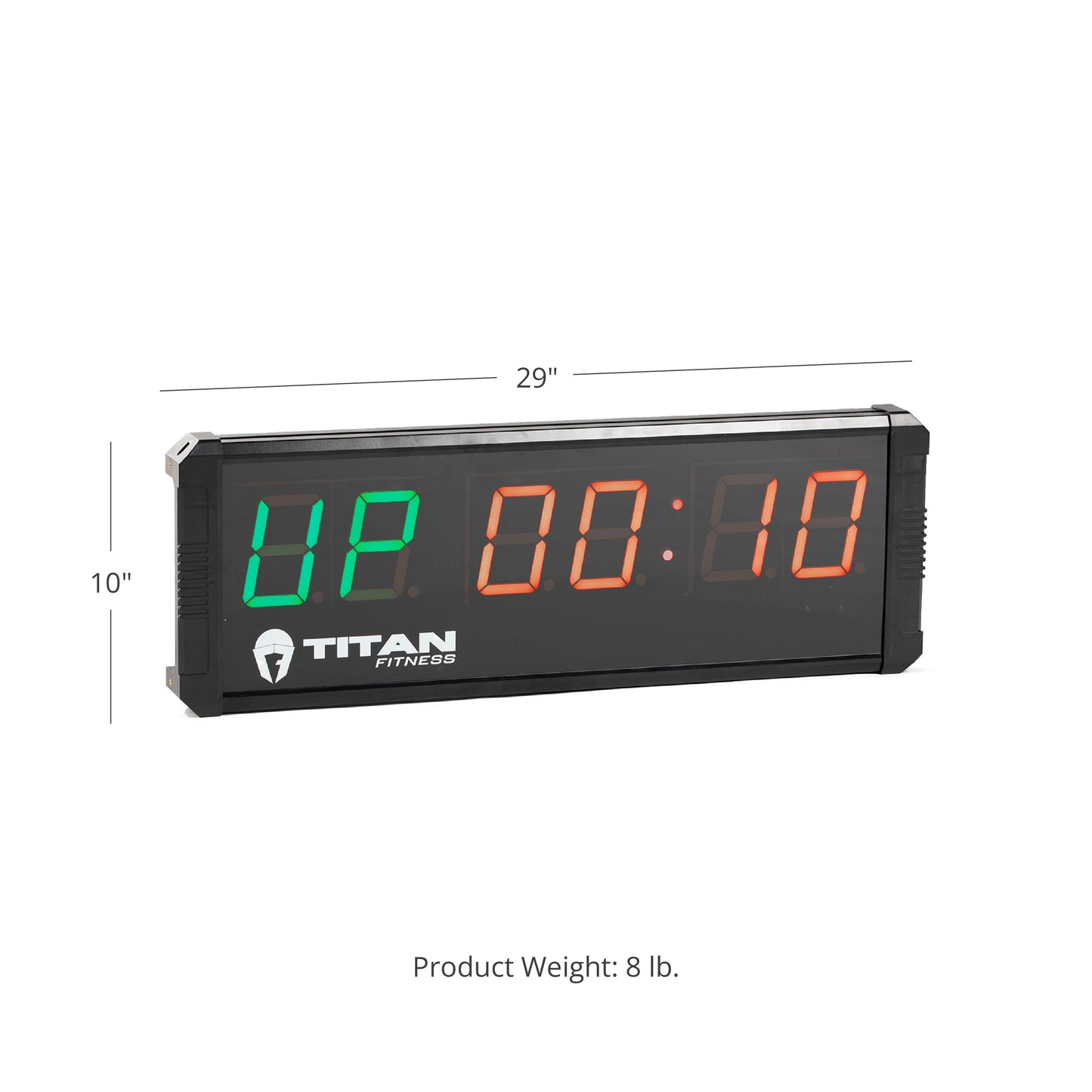 Large Gym Timer With Remote - 29"W x 10"T - view 6