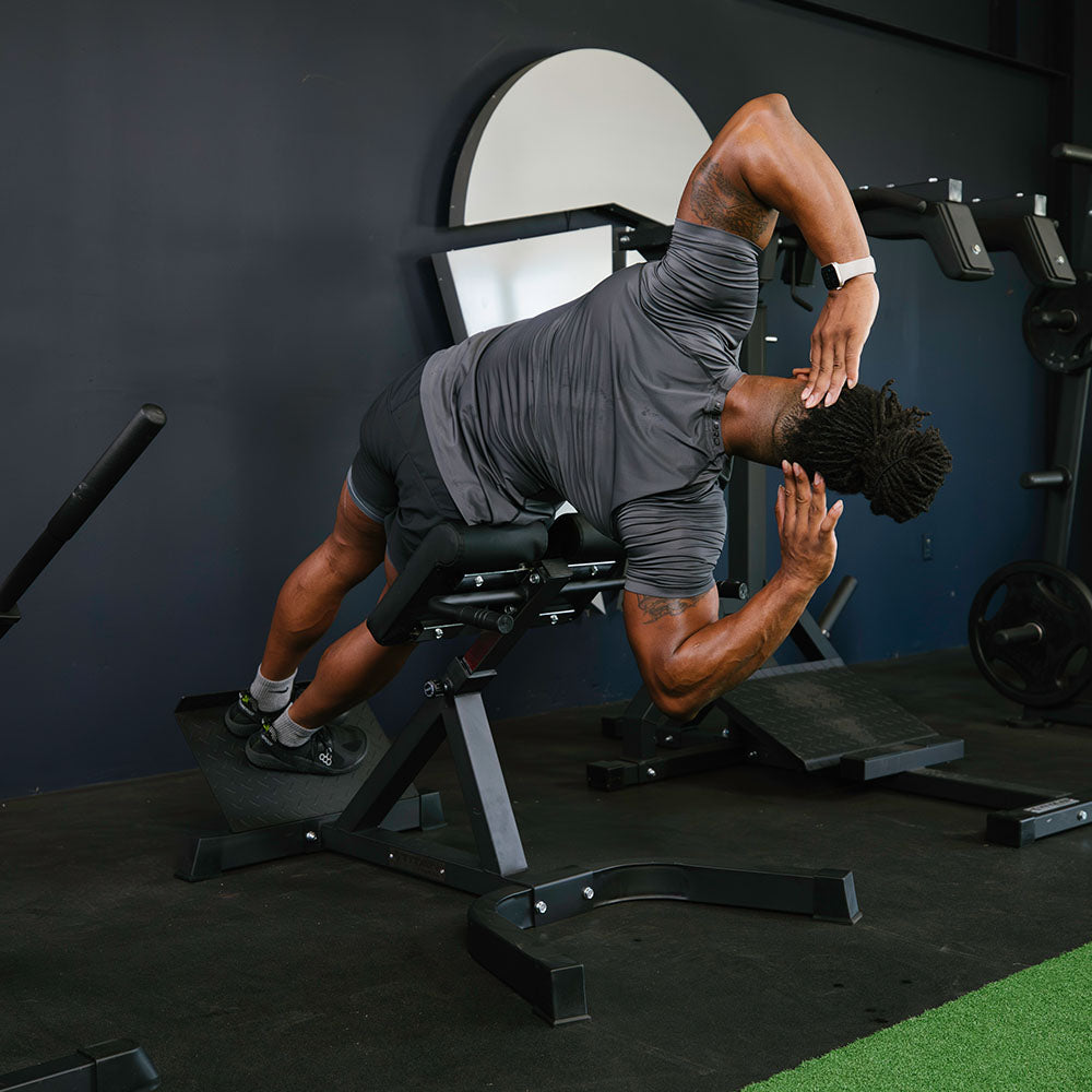 Titan Fitness Back Hyperextension V2, Specialty Machines, Lower Body
