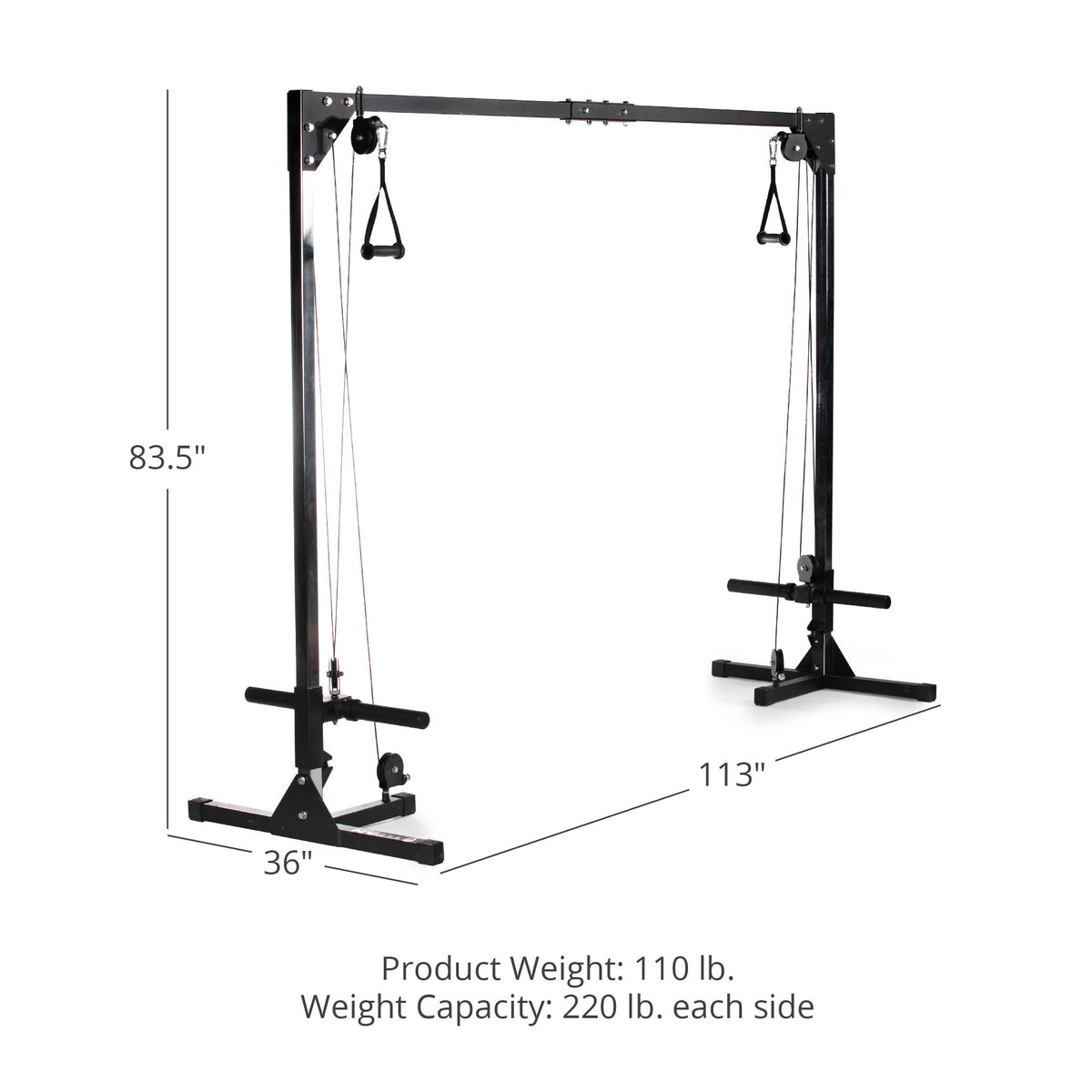 Crossover Cable Machine Cable Routing Multi Station Cable Crossover Machine