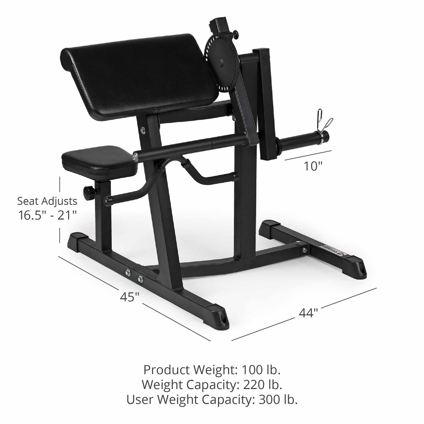 Bicep Tricep Curl Machine - view 9