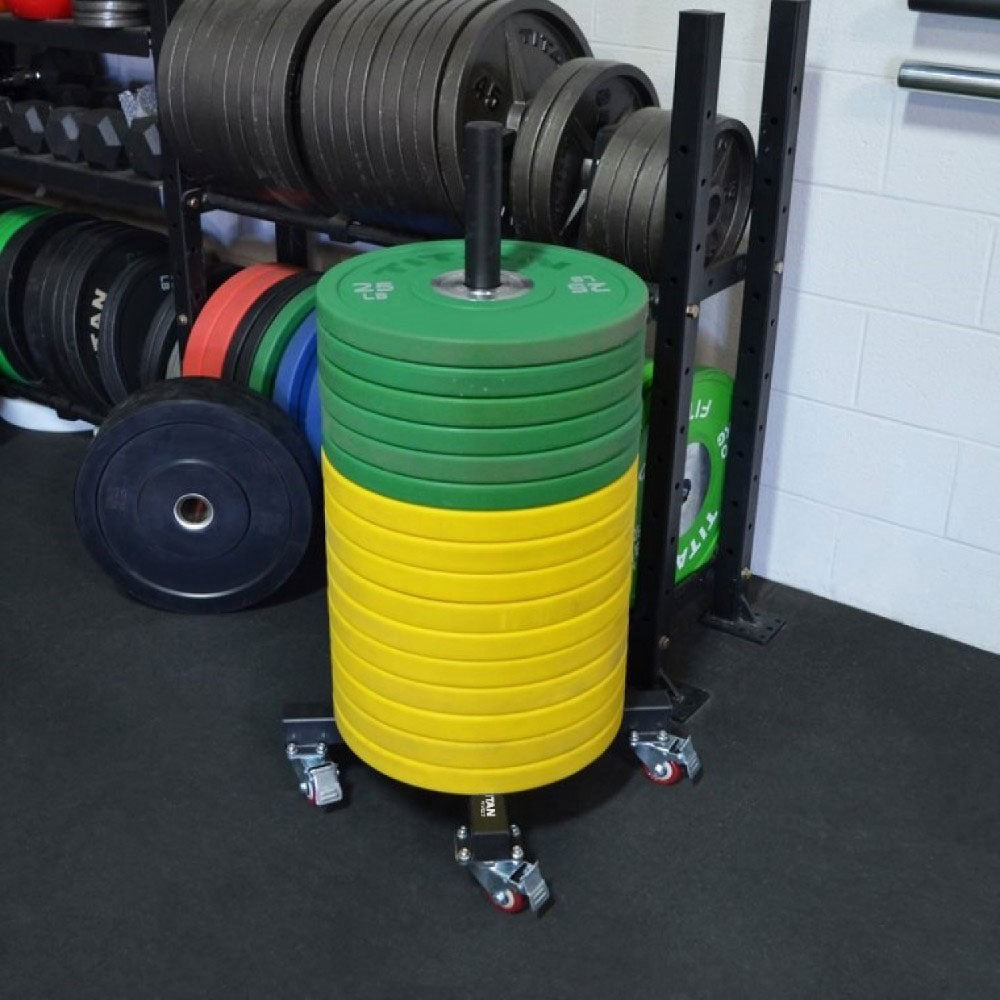 Portable Vertical Weight Plate Storage Rack - view 2