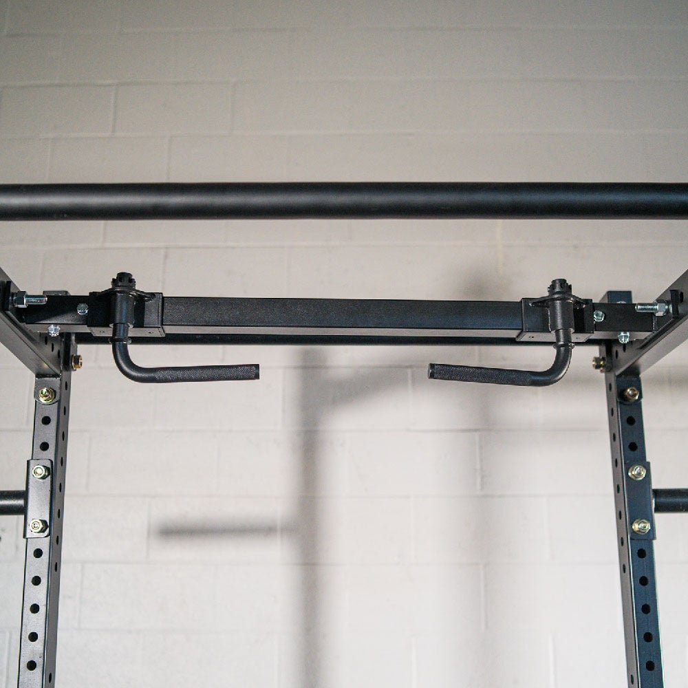 Adjustable Handle Pull Up Bar – Rack Mounted - view 2