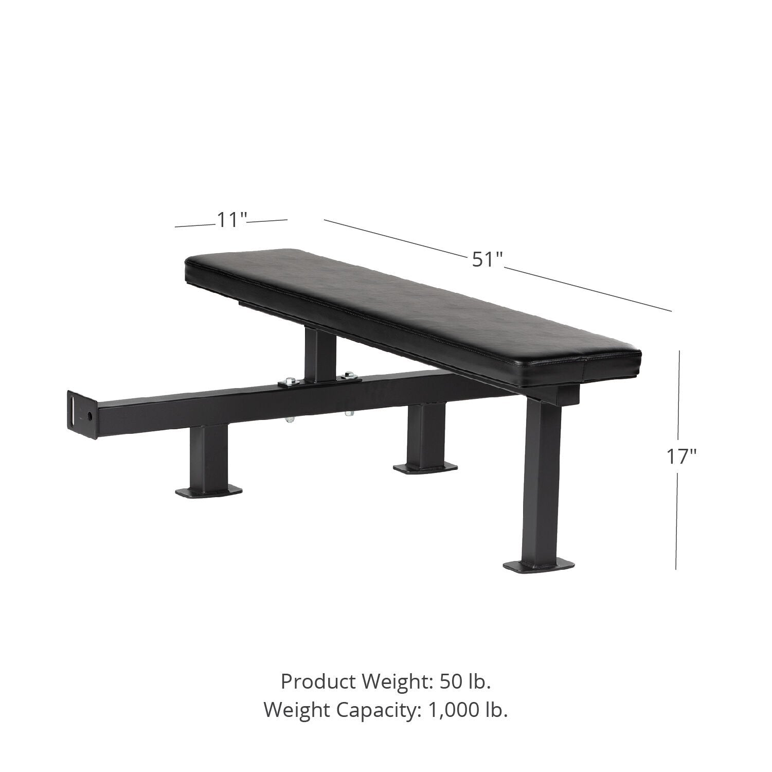 Scratch and Dent - Drop-In Power Rack Bench