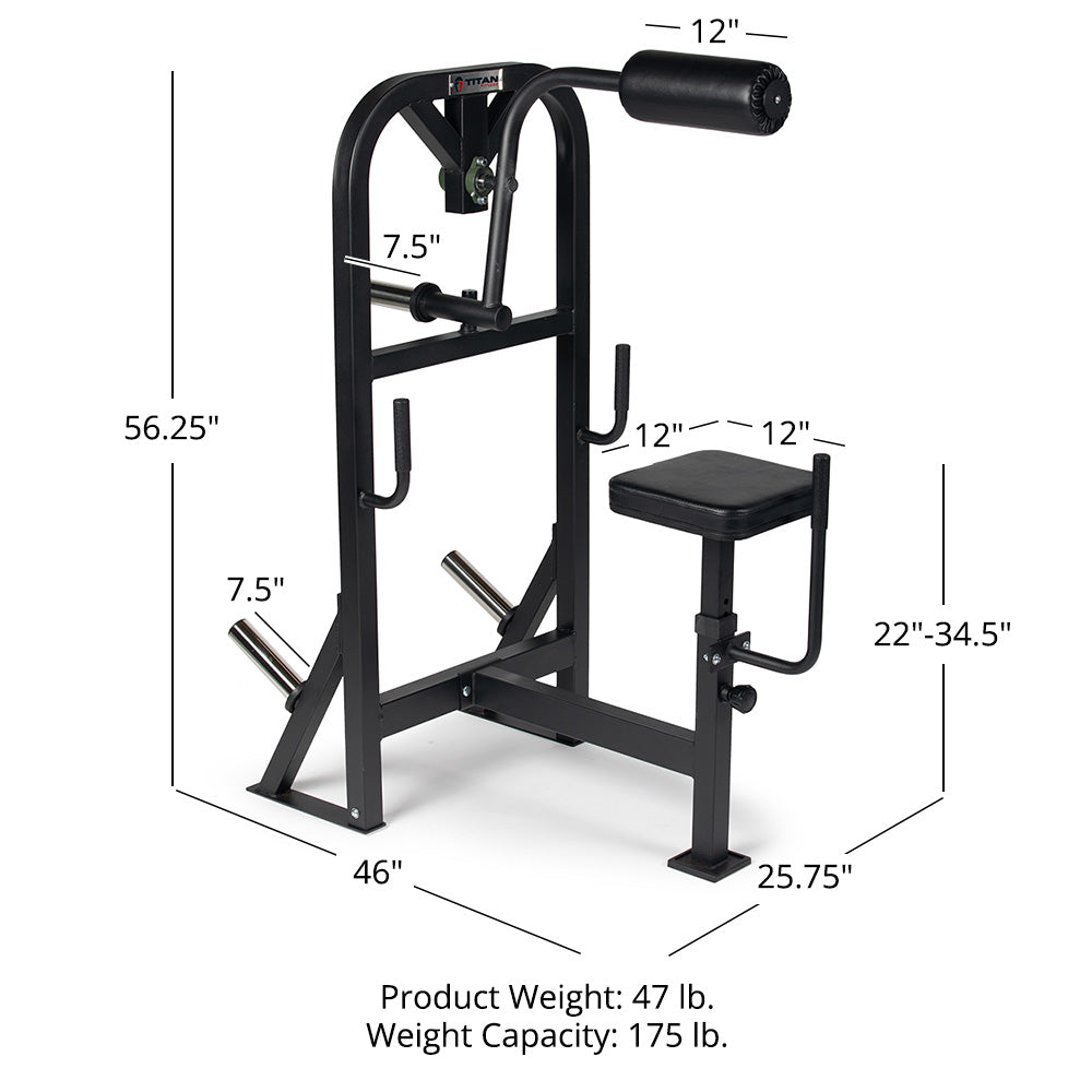 Plate-Loaded Neck Machine | Titan Fitness