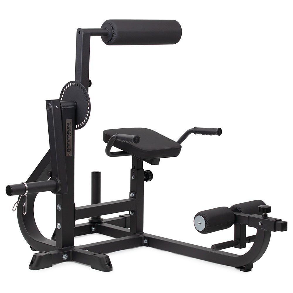 Seated Ab & Back Extension Machine | Titan Fitness