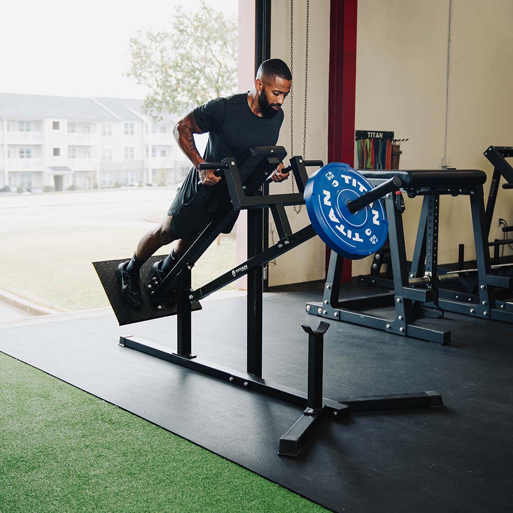 Scratch and Dent, Chest Support T-Bar Row Machine