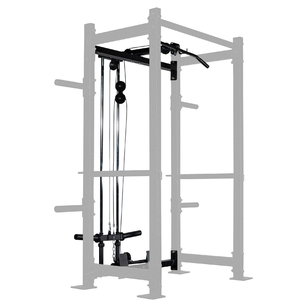 Lat Tower Rack Attachment – T-3 and X-3 Series Bolt Down Power Racks | Short - view 1