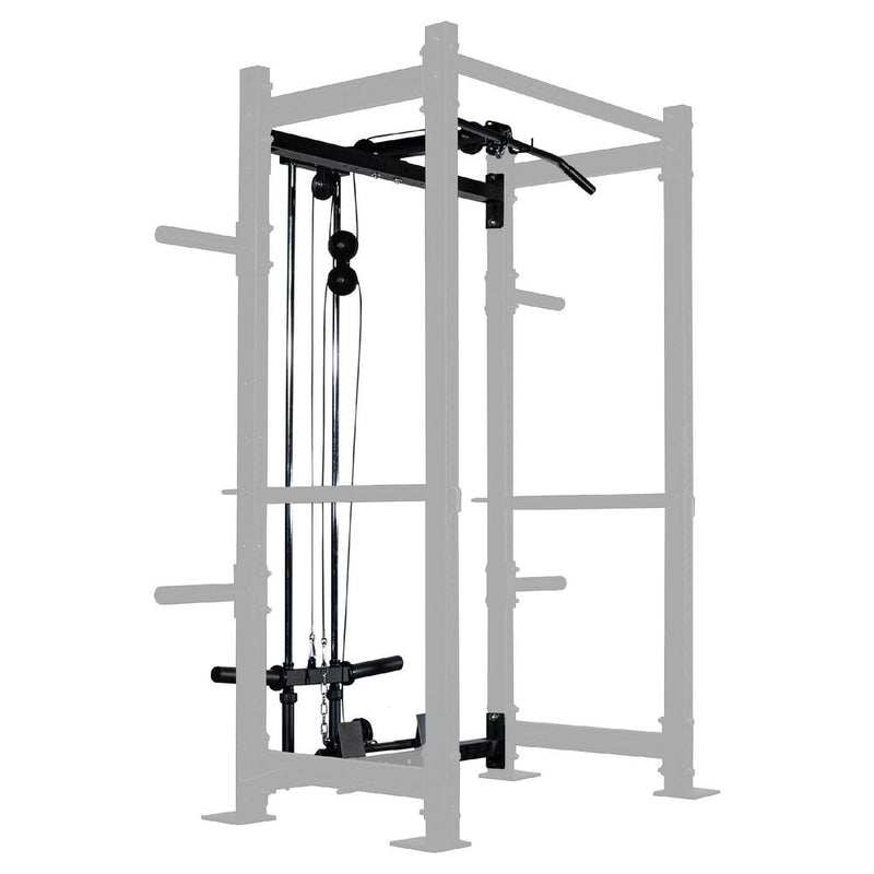 Lat Tower Rack Attachment – T-3 and X-3 Series Bolt Down Power Racks - Rack Height: Short