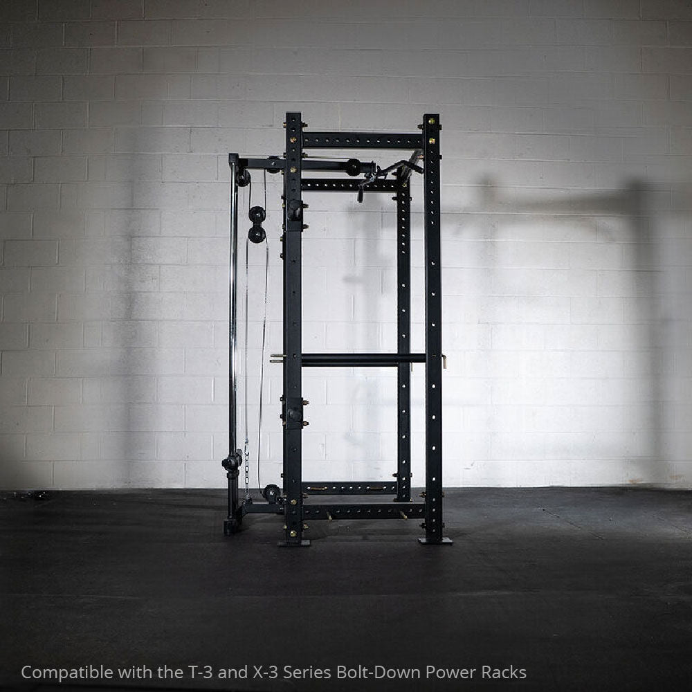 Lat Tower Rack Attachment – T-3 and X-3 Series Bolt Down Power Racks | Short - view 4