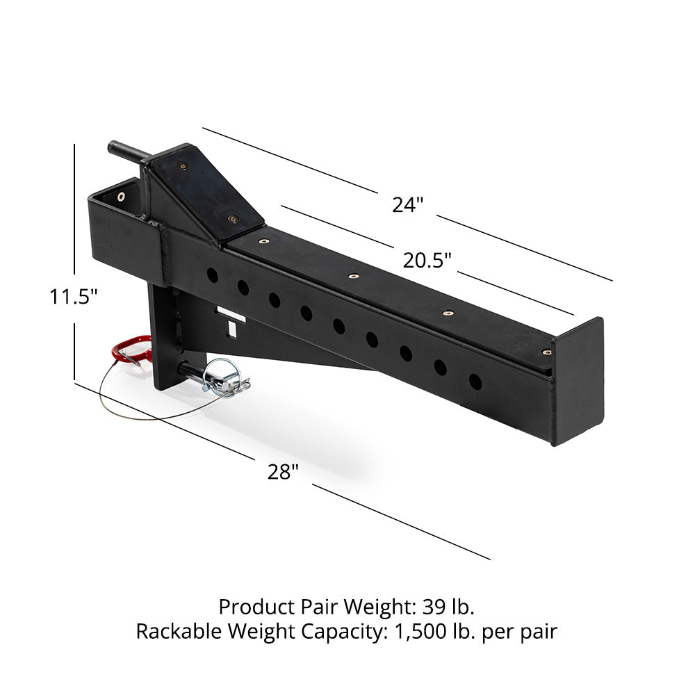 X-3 Series Spotter Arms | Titan Fitness