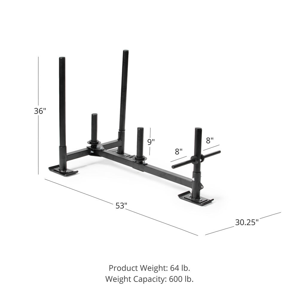 Push / Pull wgt. Sled w/ 32in selling poles