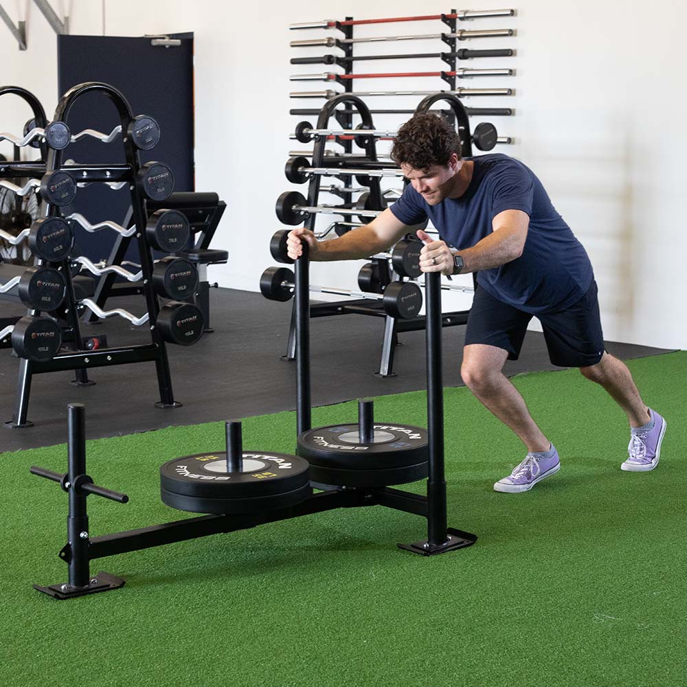 High-Low Push-Pull Sled – Titan Fitness