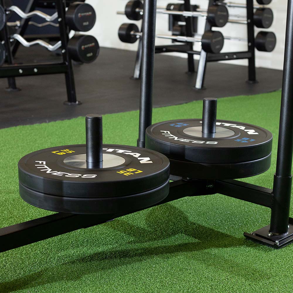 High-Low Push-Pull Sled | Sled with (3) UHMW Plastic Ski Liners - view 19