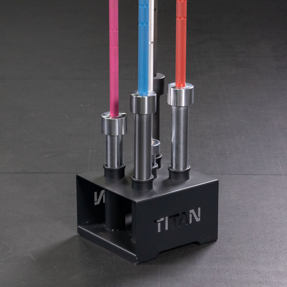 Scratch and Dent, Barbell Storage Holder Titan Fitness