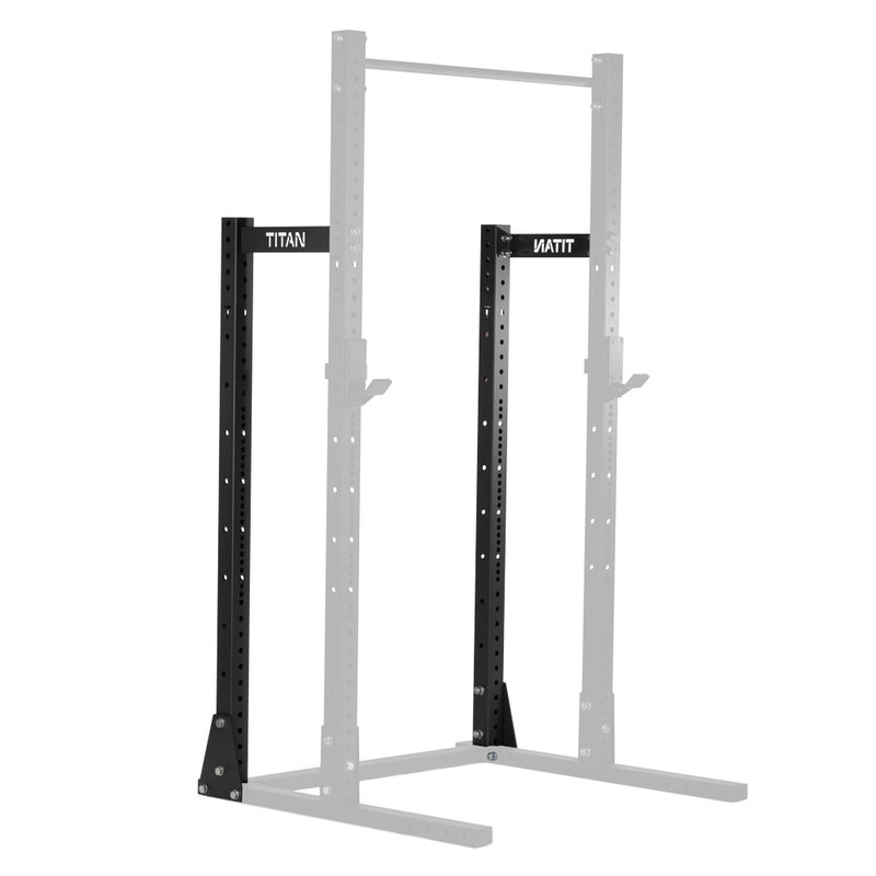X-3 Series Half Rack Conversion Kit | No Weight Plate Holders