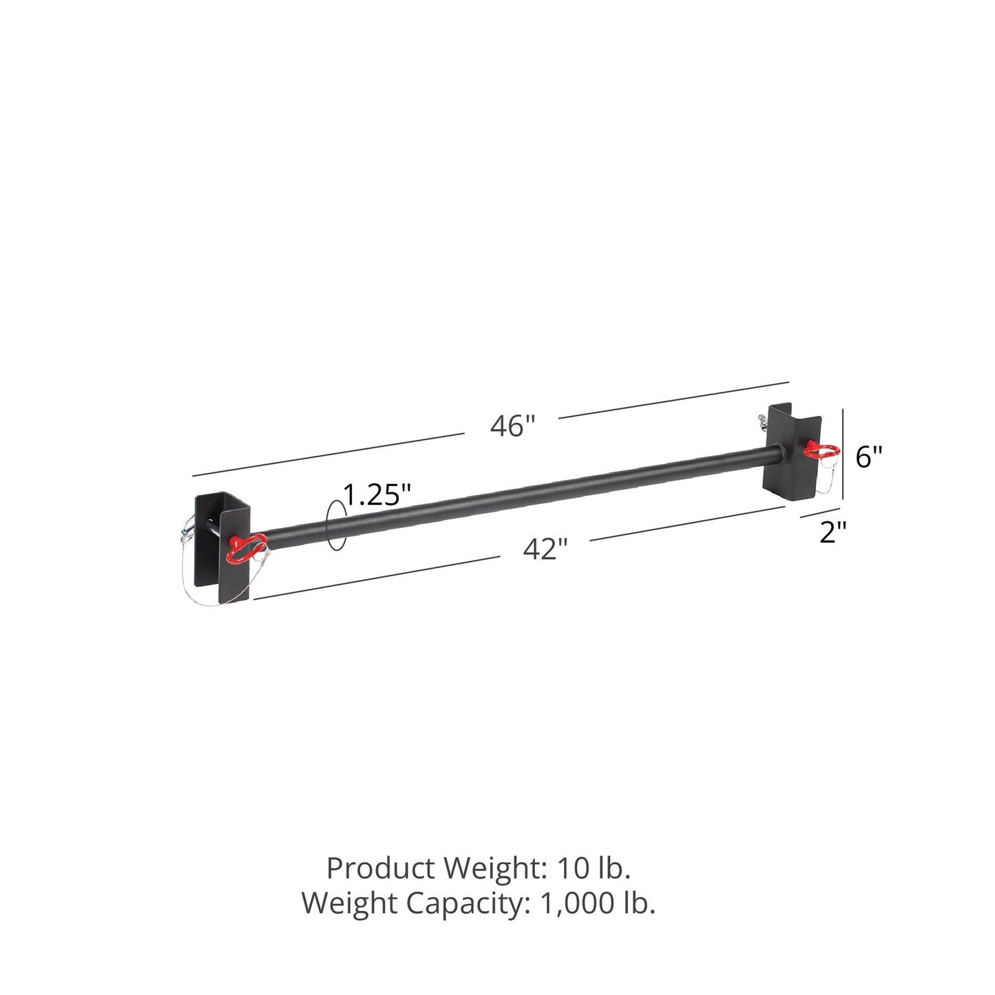 Scratch and Dent, T-3 Series Independent Squat Stand Adjustable Pull-Up Bar - view 5