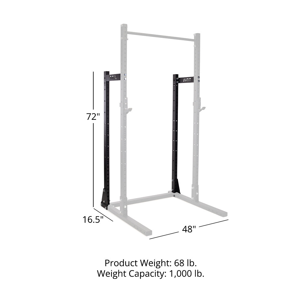 T-3 Series Half Rack Conversion Kit | No Weight Plate Holders - view 9