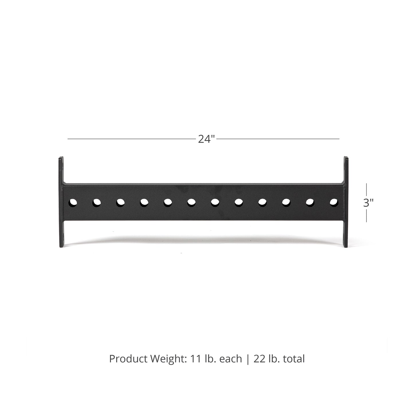 Scratch and Dent - 24-in T-3 Series Space Saving Rack Side Bracings - FINAL SALE - view 3