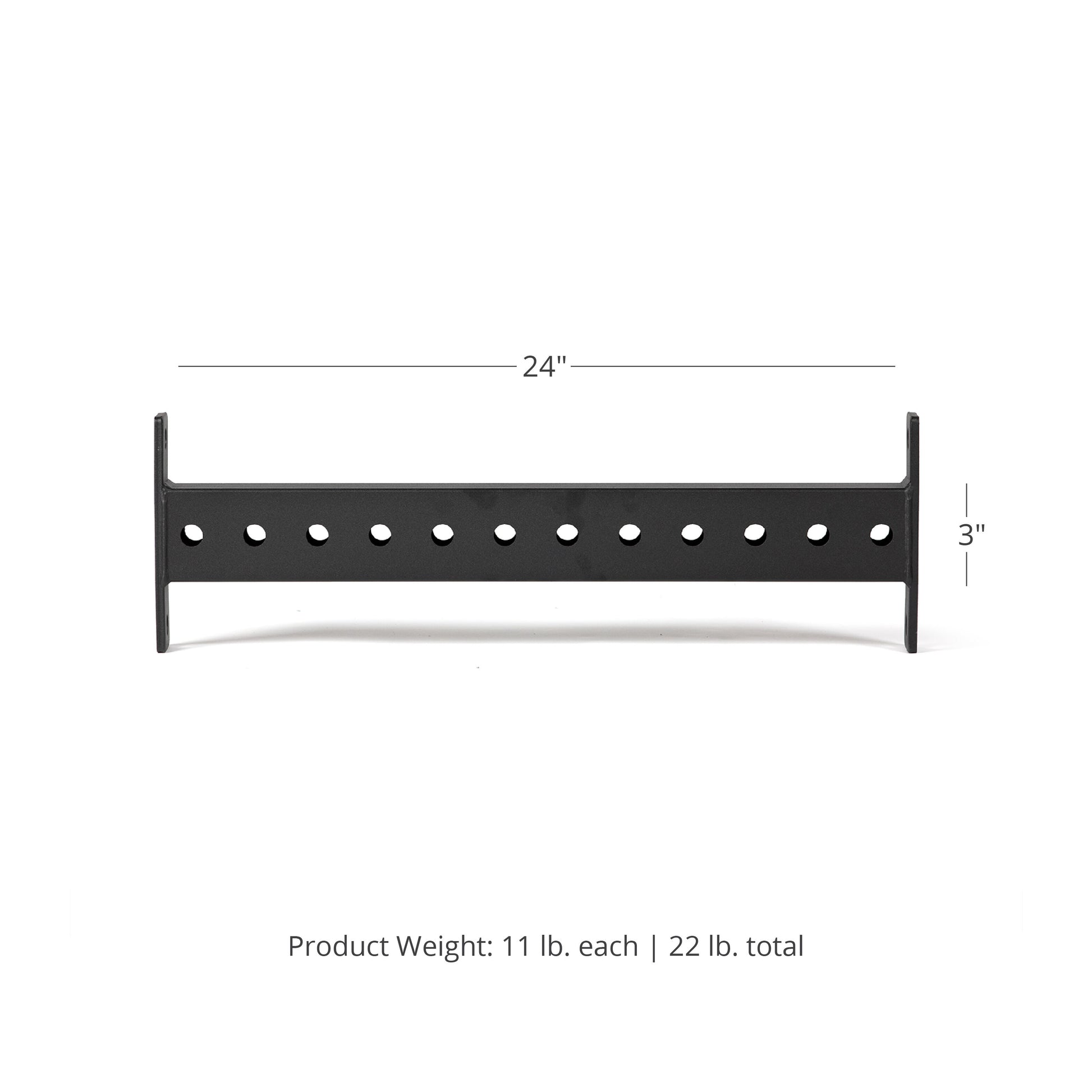 Scratch and Dent - 24-in T-3 Series Space Saving Rack Side Bracings - FINAL SALE