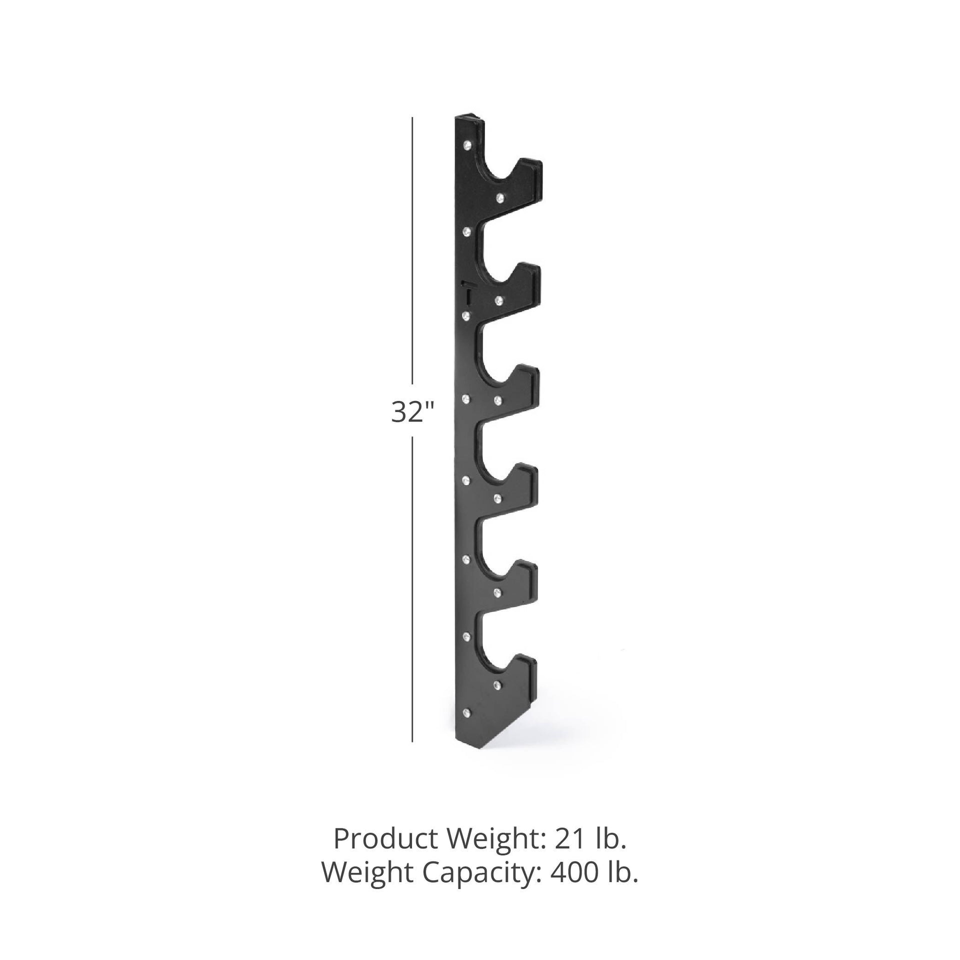 Scratch and Dent, Wall Mounted 6 Barbell Rack V2 | Titan Fitness