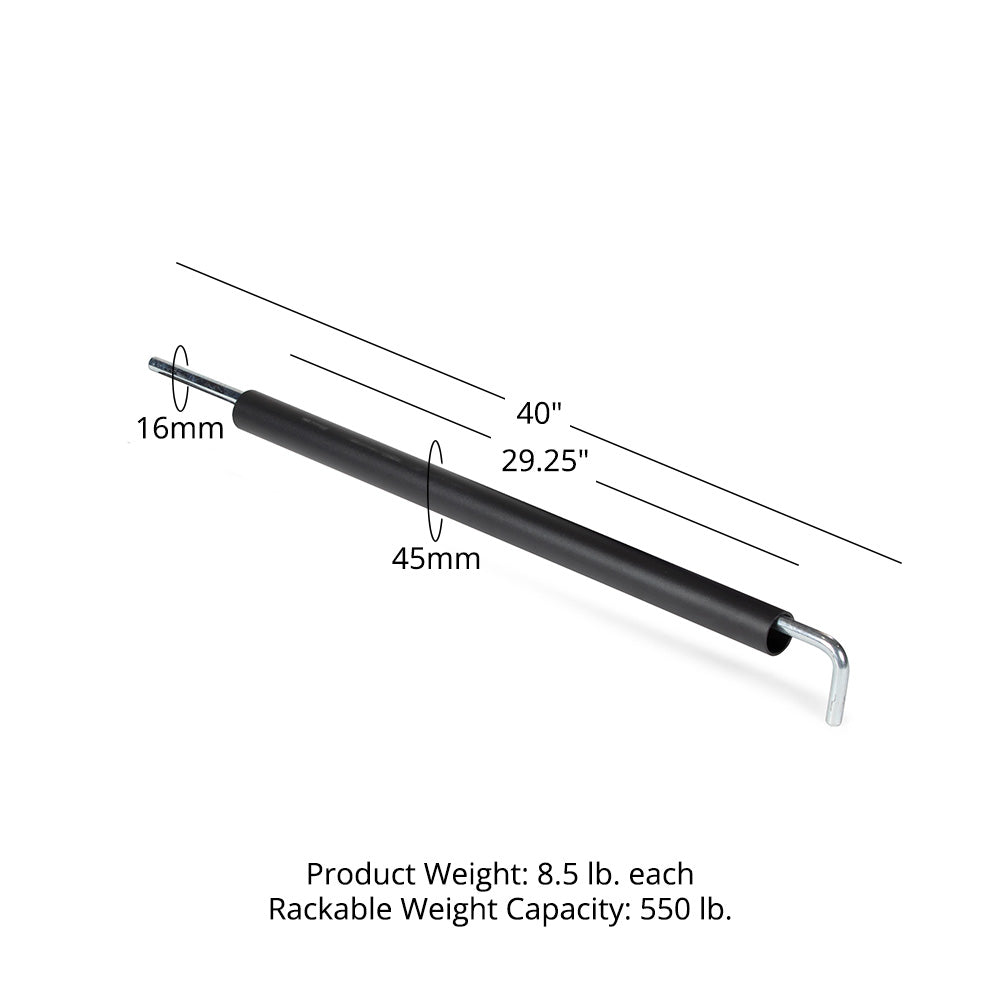 Pin And Pipe Safety Set — Fits T-3 and X-3 Power Racks | 30" (Fits X-3 Flat Foot)