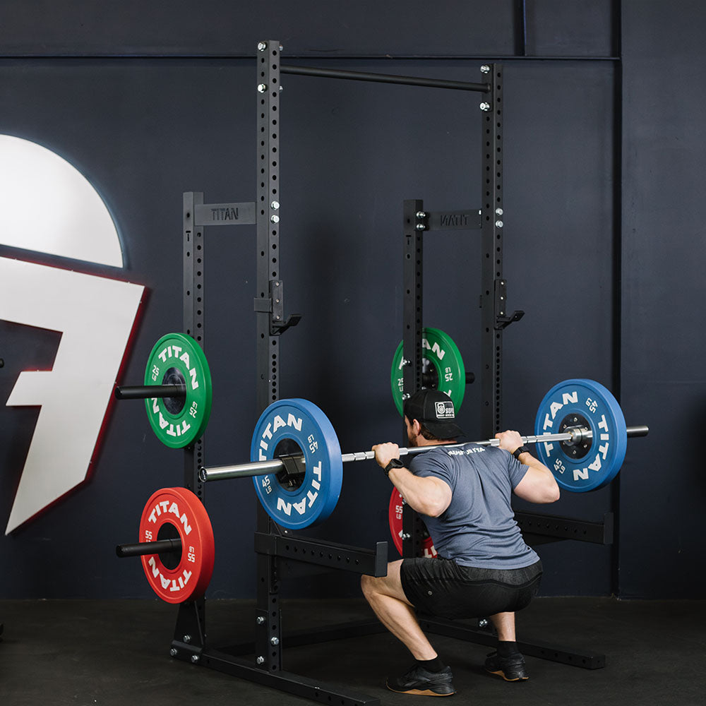 Titan fitness half rack sale