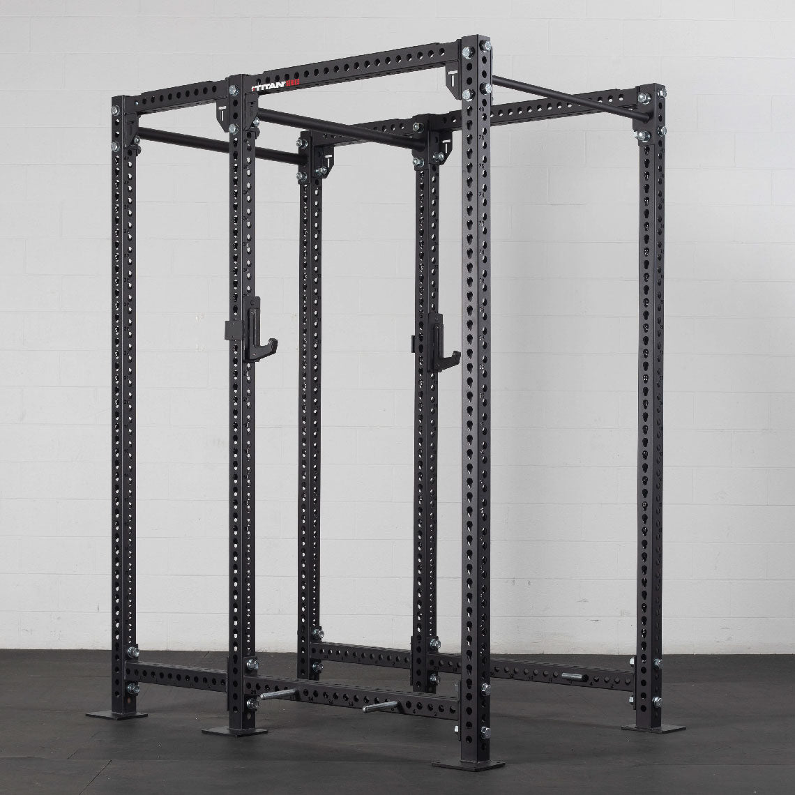 TITAN Series 24" Extension Kit - Extension Color: Black - Extension Height: 90" - Crossmember: 2" Fat Pull-Up Bar | Black / 90" / 2" Fat Pull-Up Bar - view 15