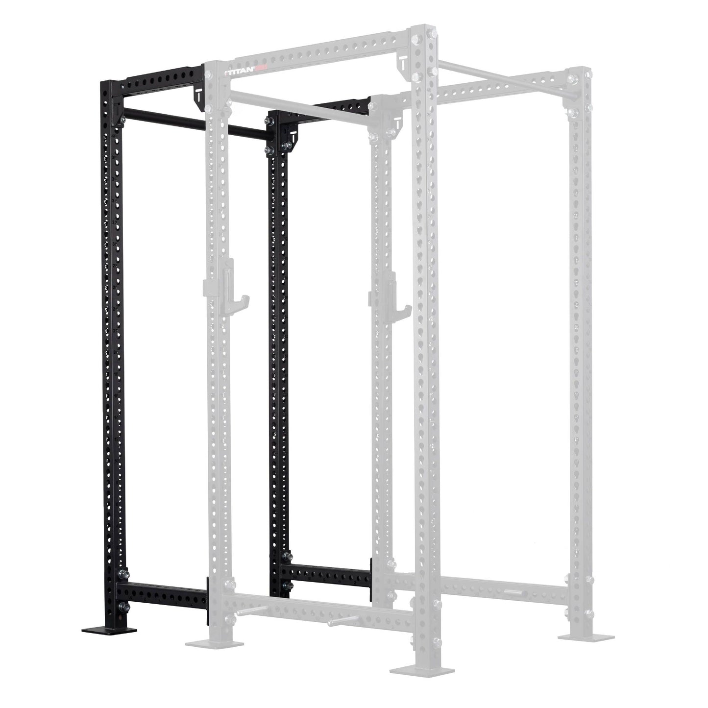 TITAN Series 24" Extension Kit - Extension Color: Black - Extension Height: 100" - Crossmember: 2" Fat Pull-Up Bar | Black / 100" / 2" Fat Pull-Up Bar - view 29