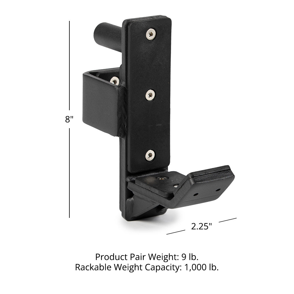 amount of weight steel hooks can hold Scratch and Dent, T-2 Series J-Hooks