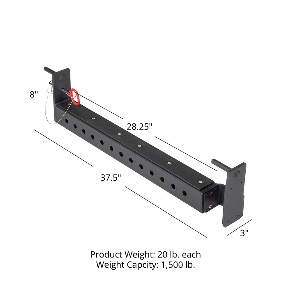X-3 Series Flip-Down Safety Bars—30" Depth - view 7