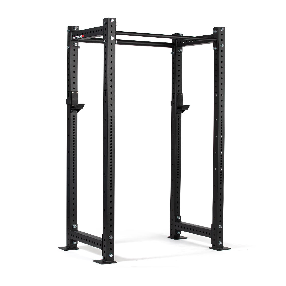 X-3 Series Bolt-Down Power Rack | Black / No Weight Plate Holders - view 1