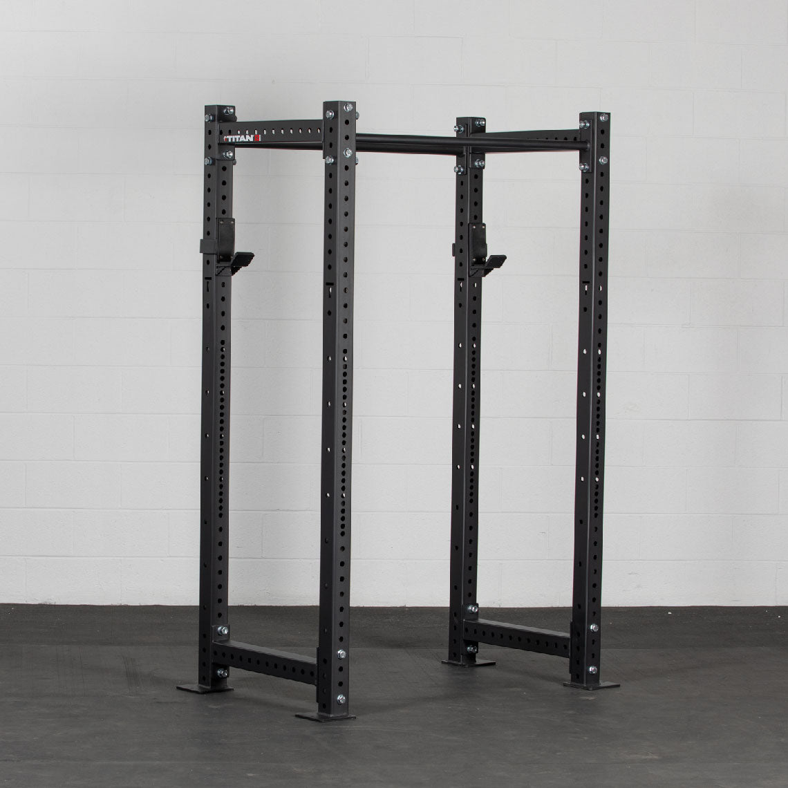 X-3 Series Bolt-Down Power Rack Detail | Black / No Weight Plate Holders - view 2