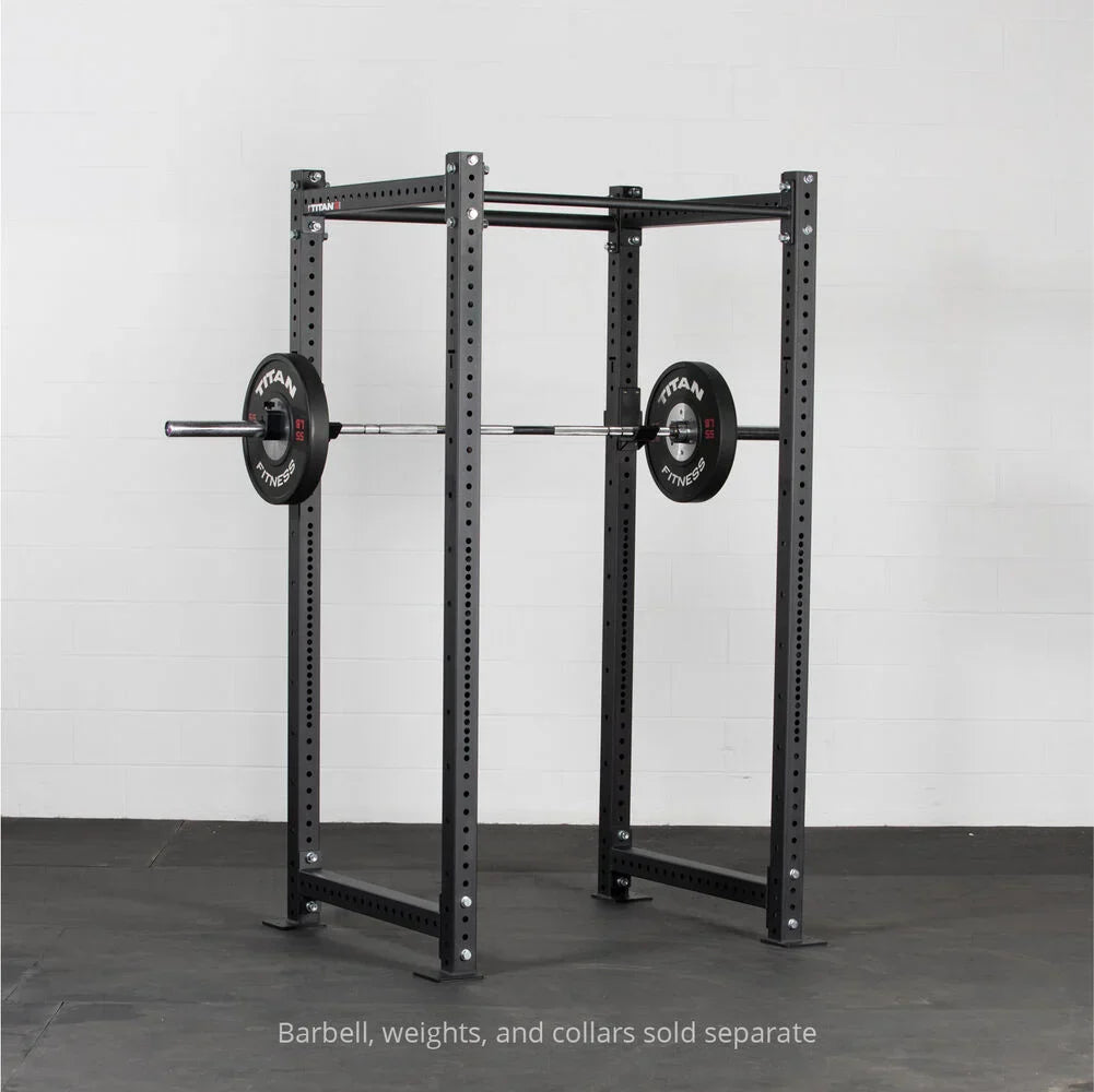 X-3 Series Bolt-Down Power Rack - Barbell, weights, and collars sold separate | Black / 4 Pack Weight Plate Holders - view 71